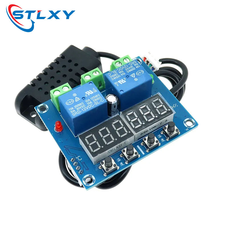 Digital Hygrometer Probe - ZFX-M452 Dc 12V Led Digitale Thermostaat